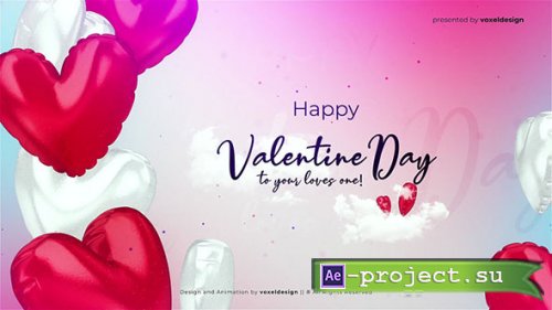 MotionElements - Happy Valentine's Day Opener - 14344402 - Project for After Effects