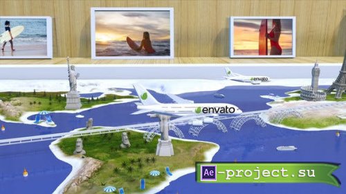 Videohive - Travel With Us - Airlines - 23192086 - Project for After Effects