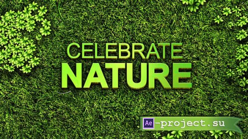 MotionElements - Growing Green 3D Broadcasting Promo - 13226027 - Project for After Effects