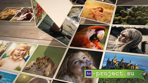 MotionElements - Folding Photo Slideshow - 101 Photos - 11510964 - Project for After Effects