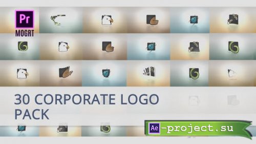 Videohive - 30 Corporate Logo for Premiere Pro - 25717375 - Project for After Effects