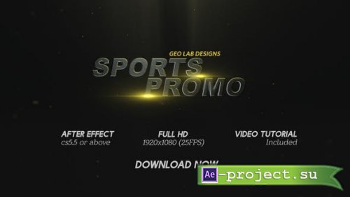Videohive - Sports Promo l Sports Titles l Sports Trailer - 25683870 - Project for After Effects