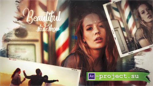MotionElements - Brush Slideshow - 13088076 - Project for After Effects