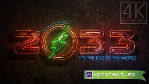 Videohive - Fallout Logo - 23172476 - Project for After Effects