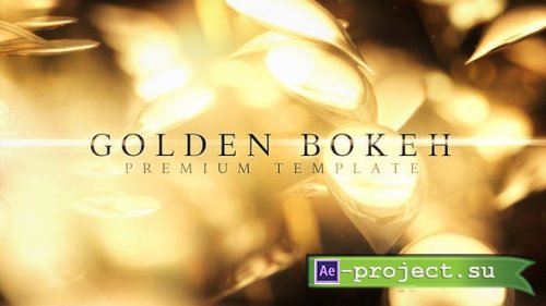 Videohive - Golden Bokeh - 25704268 - Project for After Effects
