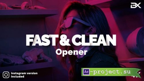 Videohive - Fast & Clean Opener - 23908250 - Project for After Effects