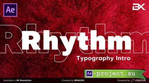 Videohive - Rhythm Typography Intro - 24758415 - Project for After Effects