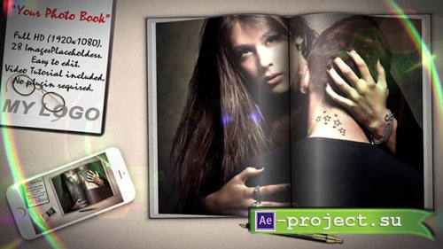 MotionElements - Photo Book - 8707793 - Project for After Effects