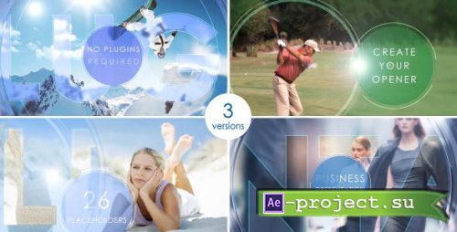 Videohive: Beautiful Lifestyle (3 in 1) 14866086 - Project for After Effects