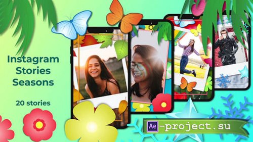 MotionElements - Instagram Stories Seasons - 12894757 - Project for After Effects