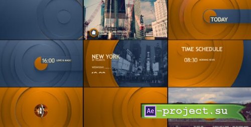 Videohive: Circle Broadcast Pack - 10935959 - Project for After Effects