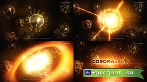 Videohive - Corona Virus Destroy Opener - 25745258 - Project for After Effects