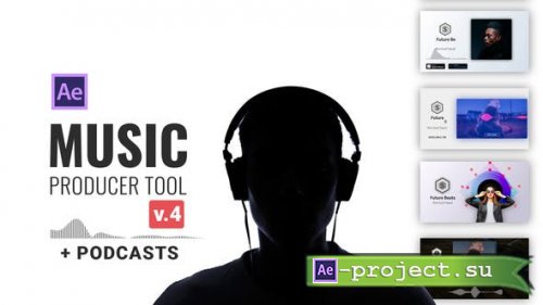 Videohive - Audio Visualization // Music Producer Tool V3 - 24314482 - Project for After Effects
