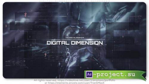 Videohive - Digital Dimension Techno Slideshow - 25765666 - Project for After Effects