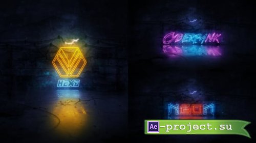 Videohive - Neon Logo Reveal - 22912859 - Project for After Effects
