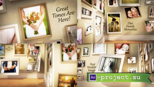 Videohive - Wedding Family Wall Gallery - 21621214 - Project for After Effects