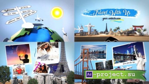 Videohive - Travel With Us - 22656283 - Project for After Effects