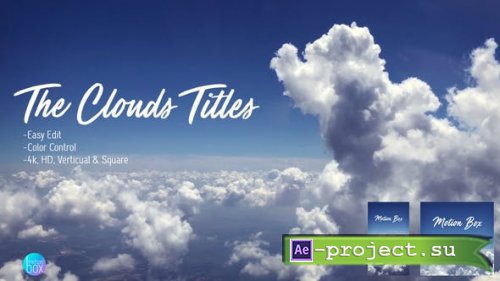 Videohive - The Clouds Titles - 24599742 - Project for After Effects