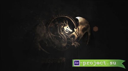 Videohive - Gold Particles Logo - 25798082 - Project for After Effects