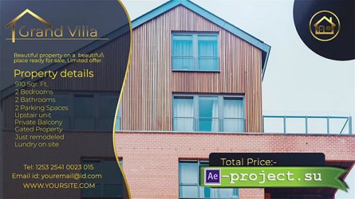 MotionElements - Real Estate Display V 2 - 13670482 - Project for After Effects