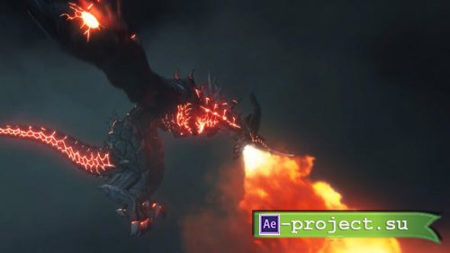 Videohive - Dragon Fire Breath Logo - 25812120 - Project for After Effects