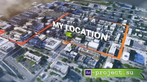 Videohive - Satellite Real Map Generator Kit - 25554991 - Project for After Effects
