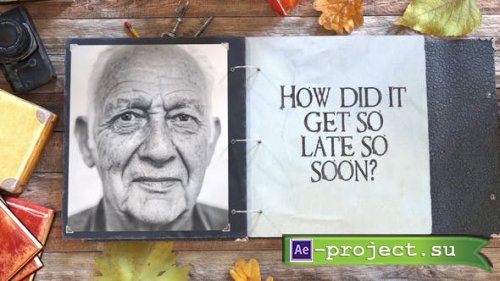 Videohive - Vintage Photo Album - 24355624 - Project for After Effects