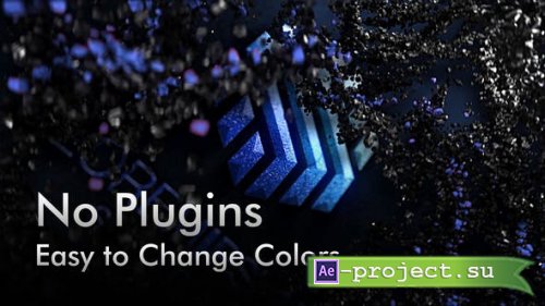 Videohive - Black Rock Particles. 5 Color Presets. - 25827686 - Project for After Effects
