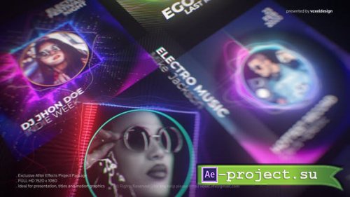 Videohive - DJ Artist Music Visualizer - 25811995 - Project for After Effects