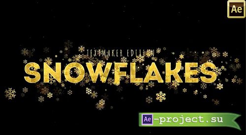 Gold & Silver Snowflake Titles 327568 - After Effects Templates