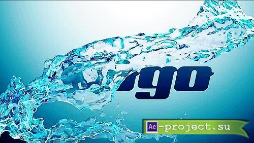 Water Splash Logo 310938 - Premiere Pro Templates