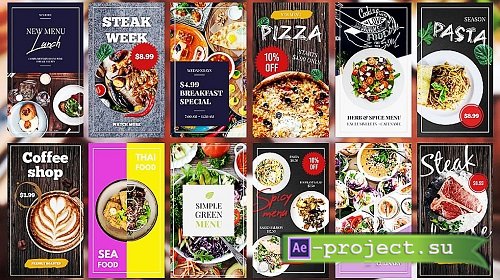 Food Instagram Stories 314527 - Premiere Pro Templates