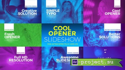 Videohive - Cool Opener - 22421403 - Project for After Effects