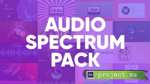 Videohive - Audio Spectrum Pack - 25645087 - Project for After Effects