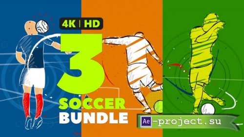 Videohive - The Soccer Sport Bundle - 24253092 - Project for After Effects