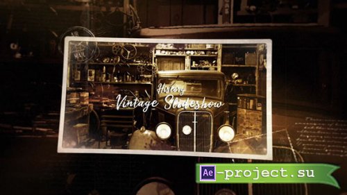 MotionElements - Vintage Gallery Ink Slideshow - 12164759 - Project for After Effects
