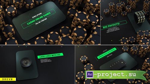 Videohive - Casino Online Games App - 25885554 - Project for After Effects