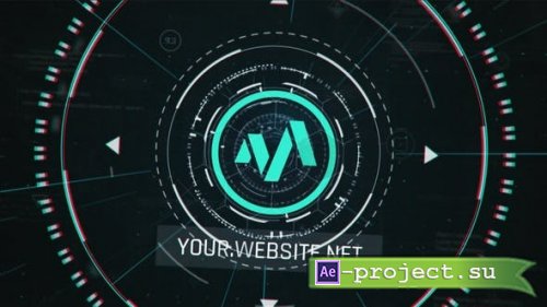 Videohive - Fast Hud Logo Opener - 25883637 - Project for After Effects