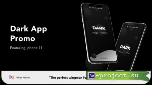 Videohive - Dark App Promo - 25879781 - Project for After Effects
