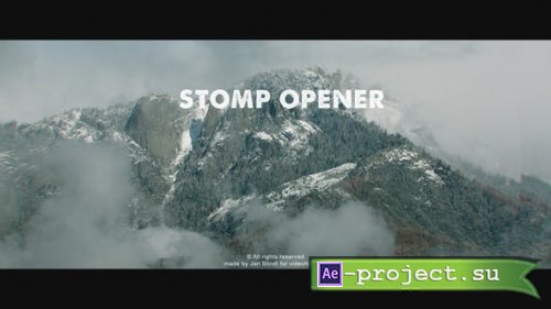 Videohive - Stomp Opener - 21215654 - Project for After Effects