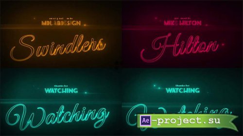 MotionElements - Neon Limelight - 14442153 - Project for After Effects