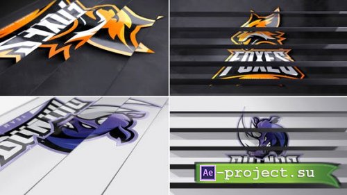Videohive - Panel Flip Logo Reveal - 25447809 - Project for After Effects