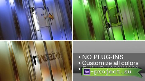 Videohive: Color Glass Logo - 16060632 - Project for After Effects