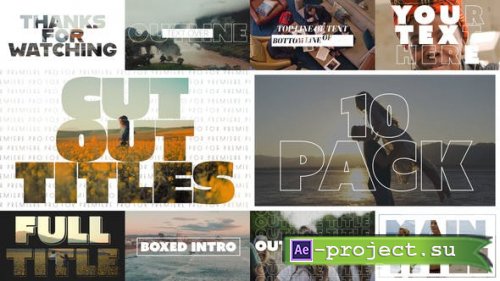 Videohive - Large Cut Out Titles - 25694251 - Premiere Pro Template