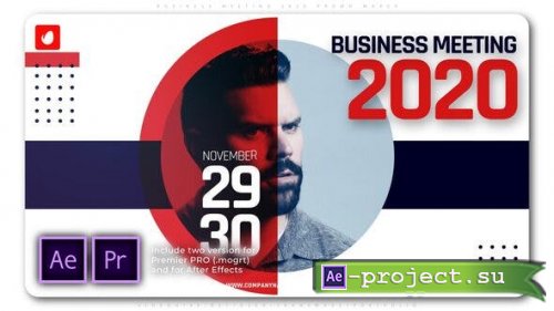 Videohive - Business Meeting 2020 Promo Maker - 25953152 - Premiere PRO and After Effects