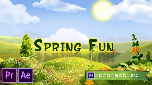 Videohive - Spring Fun - Premiere Pro - 25911441 - Project for After Effects