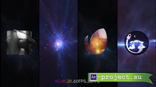 Videohive - Space Vortex Logo Intro - 25947816 - Project for After Effects
