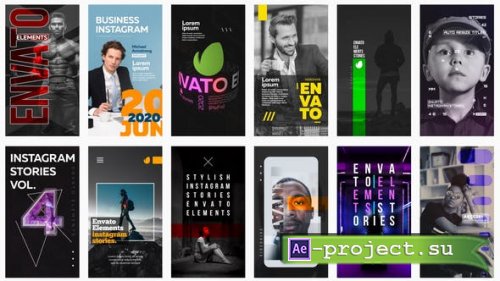 Videohive - 12 Instagram Stories Vol. 4 - 25953541 - Project for After Effects