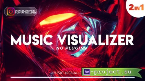 Videohive - Music Visualizer Tunnel with Audio Spectrum - 25505054 - Project for After Effects