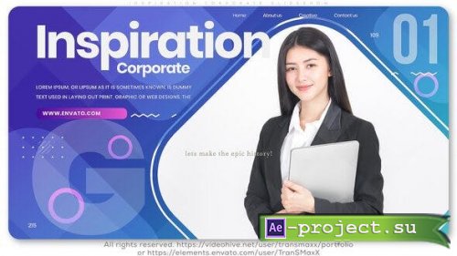Videohive - Inspiration Corporate Slideshow - 25969593 - Project for After Effects